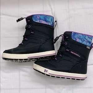Merrell girls Snow Bank boots